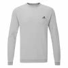 Adidas Core Crew Golf Sweater -Golf Shoes Sales Store Adidas AW22 Core Crew Pullover HN4552 SWADI330 Grey 3 Front