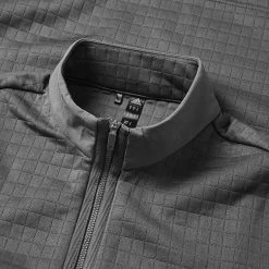 Adidas DWR 1/4 Zip Golf Sweater 9 Adidas DWR 1/4 Zip Golf Sweater -Golf Shoes Sales Store Adidas AW22 DWR Quarter Zip Left Chest HM8281 SWADI324 Grey Four Detail