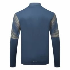 Adidas Statement Golf Sweater 7 Adidas Statement Golf Sweater -Golf Shoes Sales Store Adidas AW22 Statement Long Sleeve Midlayer HF6582 SWADI357 S Crew Navy Back