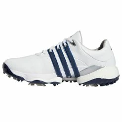 Adidas Tour 360 Golf Shoes -Golf Shoes Sales Store Adidas Tour 360 Golf Shoes White Silver Teal 3