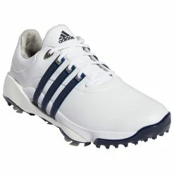 Adidas Tour 360 Golf Shoes -Golf Shoes Sales Store Adidas Tour 360 Golf Shoes White Silver Teal 4