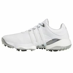 Adidas Tour 360 Golf Shoes -Golf Shoes Sales Store Adidas Tour 360 Golf Shoes White White Silver 3