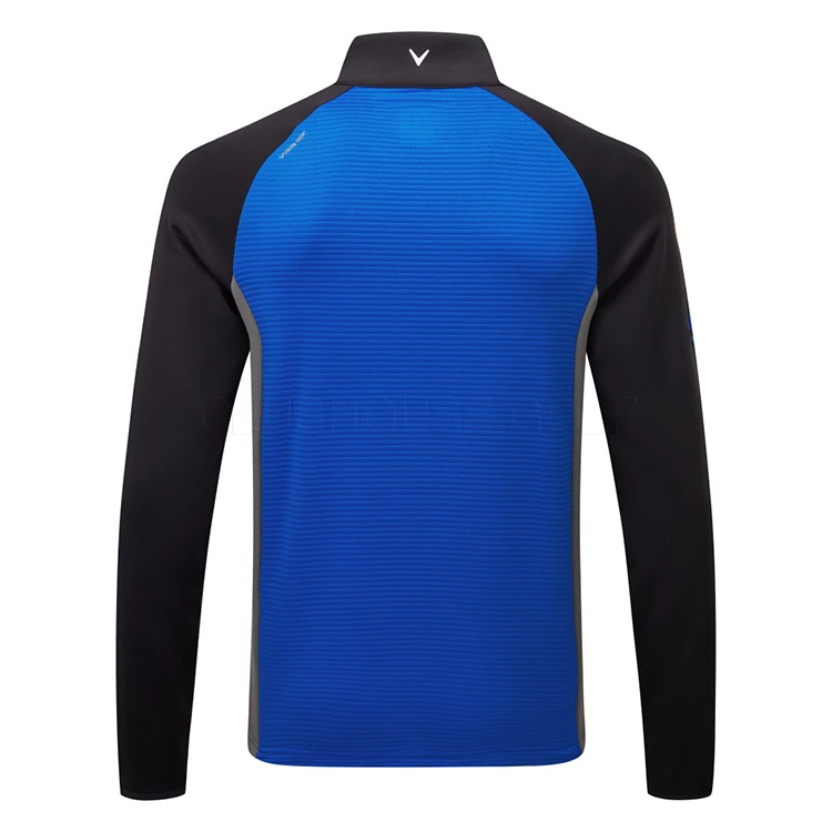 Callaway Blocked Ottoman Fleece 1/4 Zip Golf Sweater 5 Callaway Blocked Ottoman Fleece 1/4 Zip Golf Sweater - Image 3