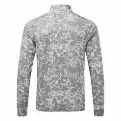 Callaway Camo 1/4 Zip Golf Sweater 7 Callaway Camo 1/4 Zip Golf Sweater -Golf Shoes Sales Store Callaway SS22 Camo 1 4 Zip Sweater Flinstone CGKSC0K5 075 SWCAL075 back