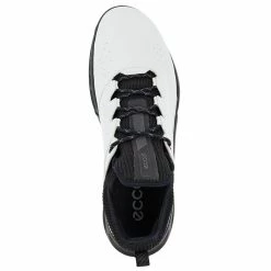 Golf Shoes Sales Store -Golf Shoes Sales Store Ecco Biom C4 Gore Tex Golf Shoes White Black 2