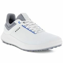 Ecco Core Golf Shoes -Golf Shoes Sales Store Ecco Golf Core White Shadow White Silver Grey Golf Shoe 7