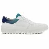 Ecco Tray Golf Shoes 1 Ecco Tray Golf Shoes -Golf Shoes Sales Store Ecco Tray Golf Shoes White Blue Depths Caribbean 1