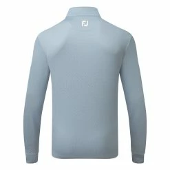 FootJoy ThermoSeries 1/2 Zip Golf Pullover 7 FootJoy ThermoSeries 1/2 Zip Golf Pullover -Golf Shoes Sales Store FootJoy AW22 Thermoseries Midlayer Sweater 88813 SWFOO161 L Grey Stone Back