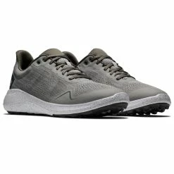 FootJoy FJ Flex 56146 Golf Shoes -Golf Shoes Sales Store FootJoy FJ Flex Shoes Heather Grey Charcoal 3