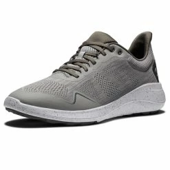 FootJoy FJ Flex 56146 Golf Shoes -Golf Shoes Sales Store FootJoy FJ Flex Shoes Heather Grey Charcoal 5