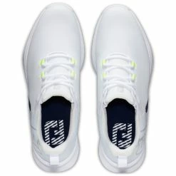 FootJoy Fuel Sport 55453 Golf Shoes 9 FootJoy Fuel Sport 55453 Golf Shoes -Golf Shoes Sales Store FootJoy FJ Fuel Sport Shoes White Navy Green 2