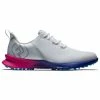 FootJoy Fuel Sport 55455 Golf Shoes -Golf Shoes Sales Store FootJoy FJ Fuel Sport Shoes White Pink Blue 1