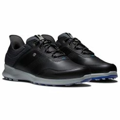 FootJoy FJ Stratos 50078 Golf Shoes -Golf Shoes Sales Store FootJoy FJ Stratos 50078 Golf Shoes Black Forged Iron Red Mirage Gray 3