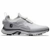 FootJoy HyperFlex BOA 51099 Golf Shoes -Golf Shoes Sales Store FootJoy HyperFlex Shoes White Grey 1