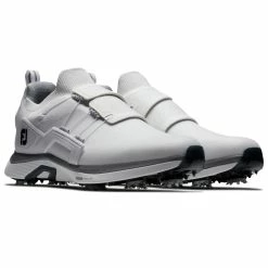FootJoy HyperFlex BOA 51099 Golf Shoes 10 FootJoy HyperFlex BOA 51099 Golf Shoes -Golf Shoes Sales Store FootJoy HyperFlex Shoes White Grey 3