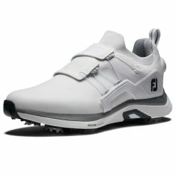 FootJoy HyperFlex BOA 51099 Golf Shoes 12 FootJoy HyperFlex BOA 51099 Golf Shoes -Golf Shoes Sales Store FootJoy HyperFlex Shoes White Grey 5