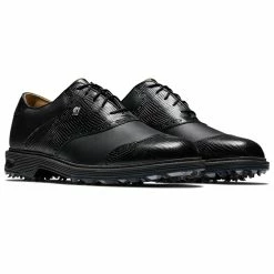 FootJoy Premiere Series Wilcox 54326 Golf Shoes -Golf Shoes Sales Store FootJoy Premier Series Wilcox Shoes Black 3