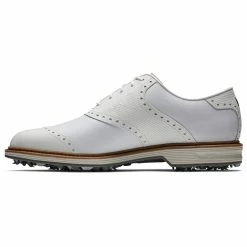 FootJoy Premiere Series Wilcox 54322 Golf Shoes 11 FootJoy Premiere Series Wilcox 54322 Golf Shoes -Golf Shoes Sales Store FootJoy Premier Series Wilcox Shoes White Light Grey 4