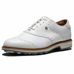 FootJoy Premiere Series Wilcox 54322 Golf Shoes 12 FootJoy Premiere Series Wilcox 54322 Golf Shoes -Golf Shoes Sales Store FootJoy Premier Series Wilcox Shoes White Light Grey 5