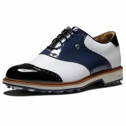 FootJoy Premiere Series Wilcox 54323 Golf Shoes 12 FootJoy Premiere Series Wilcox 54323 Golf Shoes -Golf Shoes Sales Store FootJoy Premier Series Wilcox Shoes White Navy Black 5