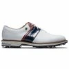FootJoy Premiere Series Packard 53909 Golf Shoes 2 FootJoy Premiere Series Packard 53909 Golf Shoes -Golf Shoes Sales Store FootJoy Premiere Series Packard Golf Shoes White Navy Red 1