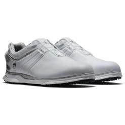 FootJoy Pro SL Carbon BOA 53085 Golf Shoes -Golf Shoes Sales Store FootJoy Pro SL BOA Carbon Golf Shoes White Silver 5