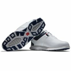 FootJoy Pro SL 53074 Golf Shoes -Golf Shoes Sales Store FootJoy Pro SL Golf Shoes White Navy 6