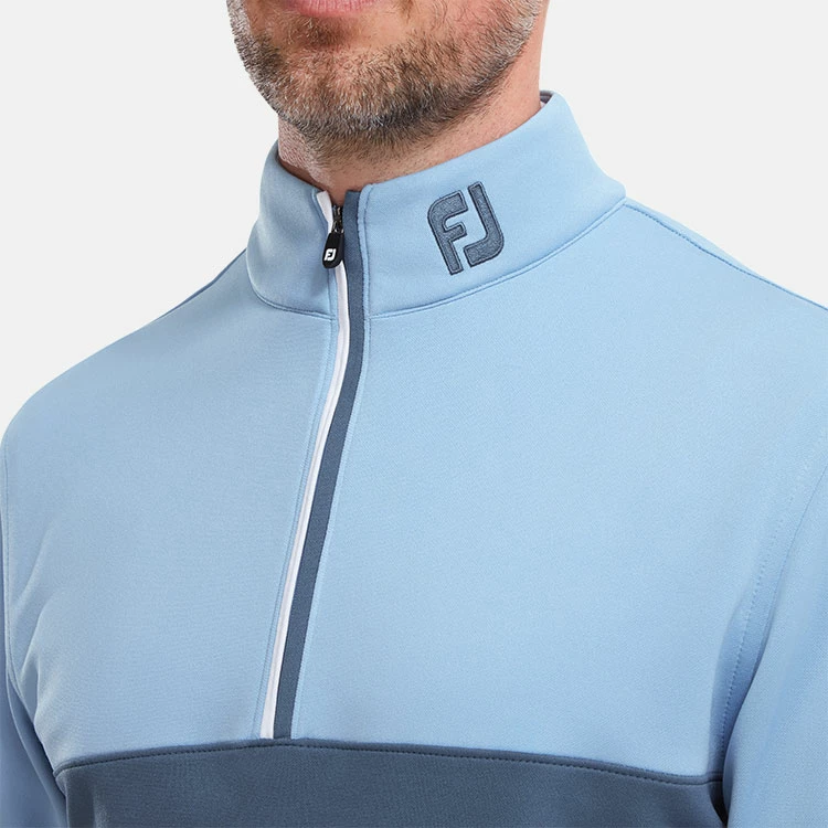 FootJoy Colour Blocked Chill-Out 1/2 Zip Golf Pullover 7 FootJoy Colour Blocked Chill-Out 1/2 Zip Golf Pullover - Image 5