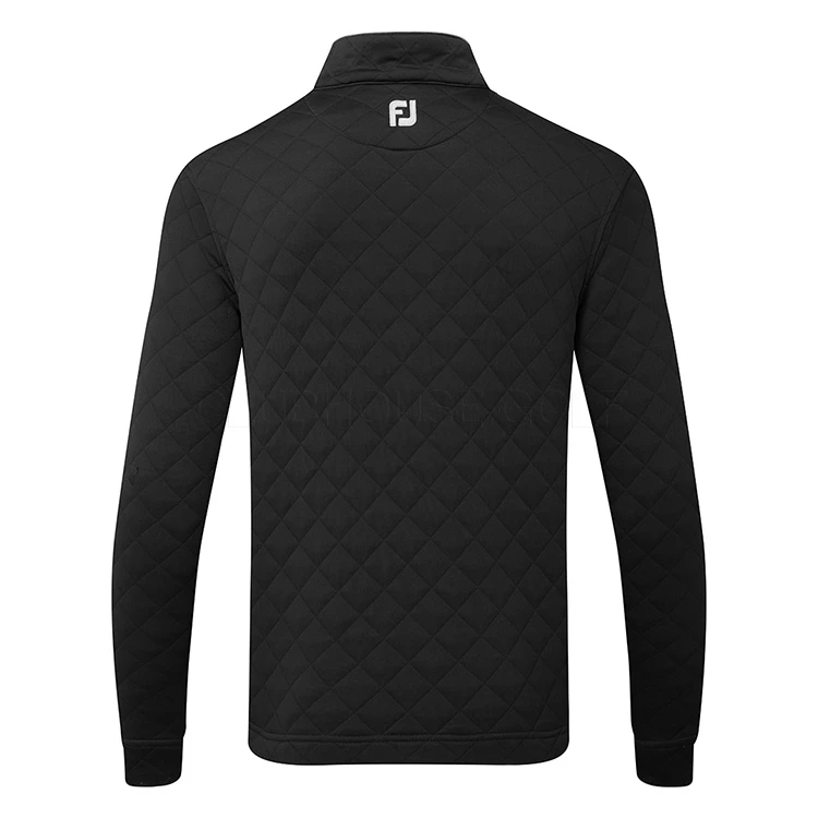 FootJoy Diamond Jacquard Chill-Out 1/4 Zip Golf Pullover 5 FootJoy Diamond Jacquard Chill-Out 1/4 Zip Golf Pullover - Image 3