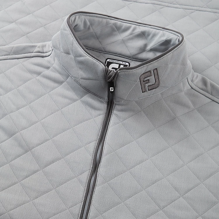 FootJoy Diamond Jacquard Chill-Out 1/4 Zip Golf Pullover 4 FootJoy Diamond Jacquard Chill-Out 1/4 Zip Golf Pullover - Image 2