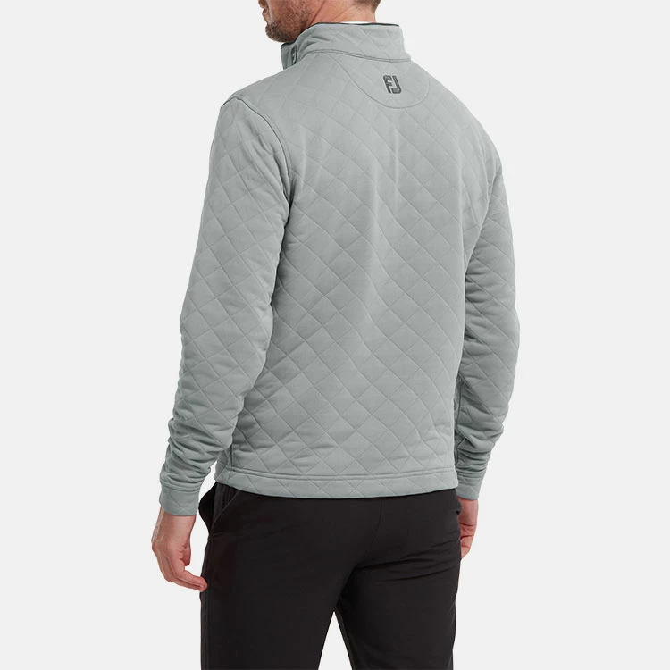 FootJoy Diamond Jacquard Chill-Out 1/4 Zip Golf Pullover 8 FootJoy Diamond Jacquard Chill-Out 1/4 Zip Golf Pullover - Image 6