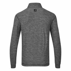 FootJoy Space Dye Chill-Out 1/4 Zip Golf Pullover 7 FootJoy Space Dye Chill-Out 1/4 Zip Golf Pullover -Golf Shoes Sales Store FootJoy SS23 Space Dye Chill Out Midlayer 80147 SWFOO178 S Black back