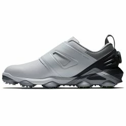 FootJoy Tour Alpha BOA 55509 Golf Shoes -Golf Shoes Sales Store FootJoy Tour Alpha BOA Golf Shoes White Grey Charcoal 3