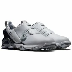 FootJoy Tour Alpha Double BOA 55508 Golf Shoes 12 FootJoy Tour Alpha Double BOA 55508 Golf Shoes -Golf Shoes Sales Store FootJoy Tour Alpha Double BOA Golf Shoes White Navy Charcoal 5