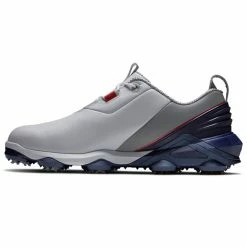 FootJoy Tour Alpha 55500 Golf Shoes -Golf Shoes Sales Store FootJoy Tour Alpha Shoes White Navy Grey 4