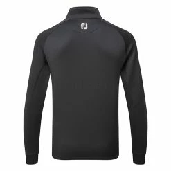 FootJoy Chill-Out 1/4 Zip Golf Pullover 10 FootJoy Chill-Out 1/4 Zip Golf Pullover -Golf Shoes Sales Store FootJoy SS19 Chill Out 2.0 Pullover 90146 Code SWFOO088 Black Back