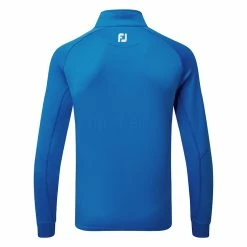 FootJoy Chill-Out 1/4 Zip Golf Pullover -Golf Shoes Sales Store FootJoy SS19 Chill Out 2.0 Pullover 90148 Code SWFOO090 Cobalt back