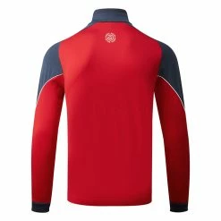 Galvingreen Galvin Green Daxton Insula Golf Pullover 13 Galvingreen Galvin Green Daxton Insula Golf Pullover -Golf Shoes Sales Store Galvin Green AW22 DAXTON G124202 RED NAVY WHITE Back