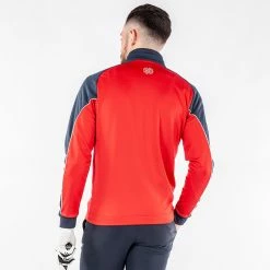 Galvingreen Galvin Green Daxton Insula Golf Pullover 16 Galvingreen Galvin Green Daxton Insula Golf Pullover -Golf Shoes Sales Store Galvin Green AW22 DAXTON G124202 RED NAVY WHITE Model 3