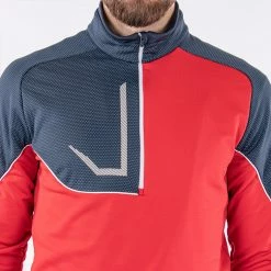 Galvingreen Galvin Green Daxton Insula Golf Pullover 19 Galvingreen Galvin Green Daxton Insula Golf Pullover -Golf Shoes Sales Store Galvin Green AW22 DAXTON G124202 RED NAVY WHITE Model 6