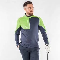Galvingreen Galvin Green Daxton Insula Golf Pullover 14 Galvingreen Galvin Green Daxton Insula Golf Pullover -Golf Shoes Sales Store Galvin Green AW22 DAXTON G124238 NAVY LIME WHITE Model 1