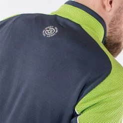 Galvingreen Galvin Green Daxton Insula Golf Pullover 17 Galvingreen Galvin Green Daxton Insula Golf Pullover -Golf Shoes Sales Store Galvin Green AW22 DAXTON G124238 NAVY LIME WHITE Model 4
