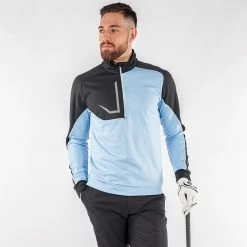 Galvingreen Galvin Green Daxton Insula Golf Pullover 14 Galvingreen Galvin Green Daxton Insula Golf Pullover -Golf Shoes Sales Store Galvin Green AW22 DAXTON G124267 BLUE BELL BLACK WHITE Model 1