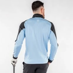 Galvingreen Galvin Green Daxton Insula Golf Pullover 16 Galvingreen Galvin Green Daxton Insula Golf Pullover -Golf Shoes Sales Store Galvin Green AW22 DAXTON G124267 BLUE BELL BLACK WHITE Model 3