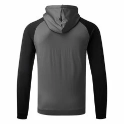 Galvingreen Galvin Green Devlin Insula Golf Hoodie -Golf Shoes Sales Store Galvin Green AW22 DEVLIN HOODED G134207 FORGED IRON BLACK Back