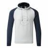 Galvingreen Galvin Green Devlin Insula Golf Hoodie 1 Galvingreen Galvin Green Devlin Insula Golf Hoodie -Golf Shoes Sales Store Galvin Green AW22 DEVLIN HOODED G134273 COOL GREY NAVY Front