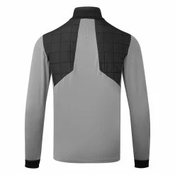 Galvingreen Galvin Green Damian Insula Golf Jacket 10 Galvingreen Galvin Green Damian Insula Golf Jacket -Golf Shoes Sales Store Galvin Green SS22 Damian Full Zip Insula Sweater G124107 Code SWGAL348 M Sharkskin Black Back