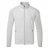 Galvingreen Galvin Green Dane Insula Golf Jacket -Golf Shoes Sales Store Galvin Green SS22 Dane Insula Full Zip Jacket G125001 Code SWGAL357 M White Cool Grey Front