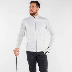 Galvingreen Galvin Green Dane Insula Golf Jacket 11 Galvingreen Galvin Green Dane Insula Golf Jacket -Golf Shoes Sales Store Galvin Green SS22 Dane Insula Full Zip Jacket G125001 Code SWGAL357 M White Cool Grey Model 1