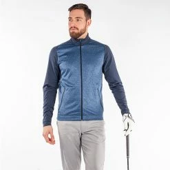 Galvingreen Galvin Green Dane Insula Golf Jacket 11 Galvingreen Galvin Green Dane Insula Golf Jacket -Golf Shoes Sales Store Galvin Green SS22 Dane Insula Full Zip Jacket G125033 Code SWGAL358 M Ensign Blue Navy Model 1